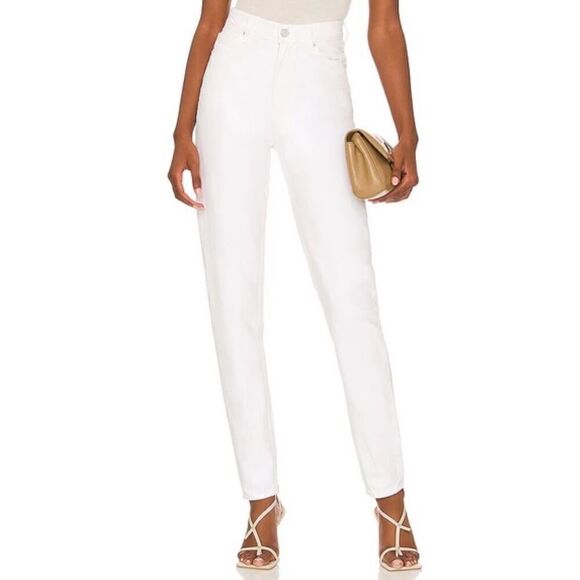 MOTHER SNACKS! High Waisted Twizzy Skimp in Sticky Rice NWT Size 29 - Picture 1 of 12
